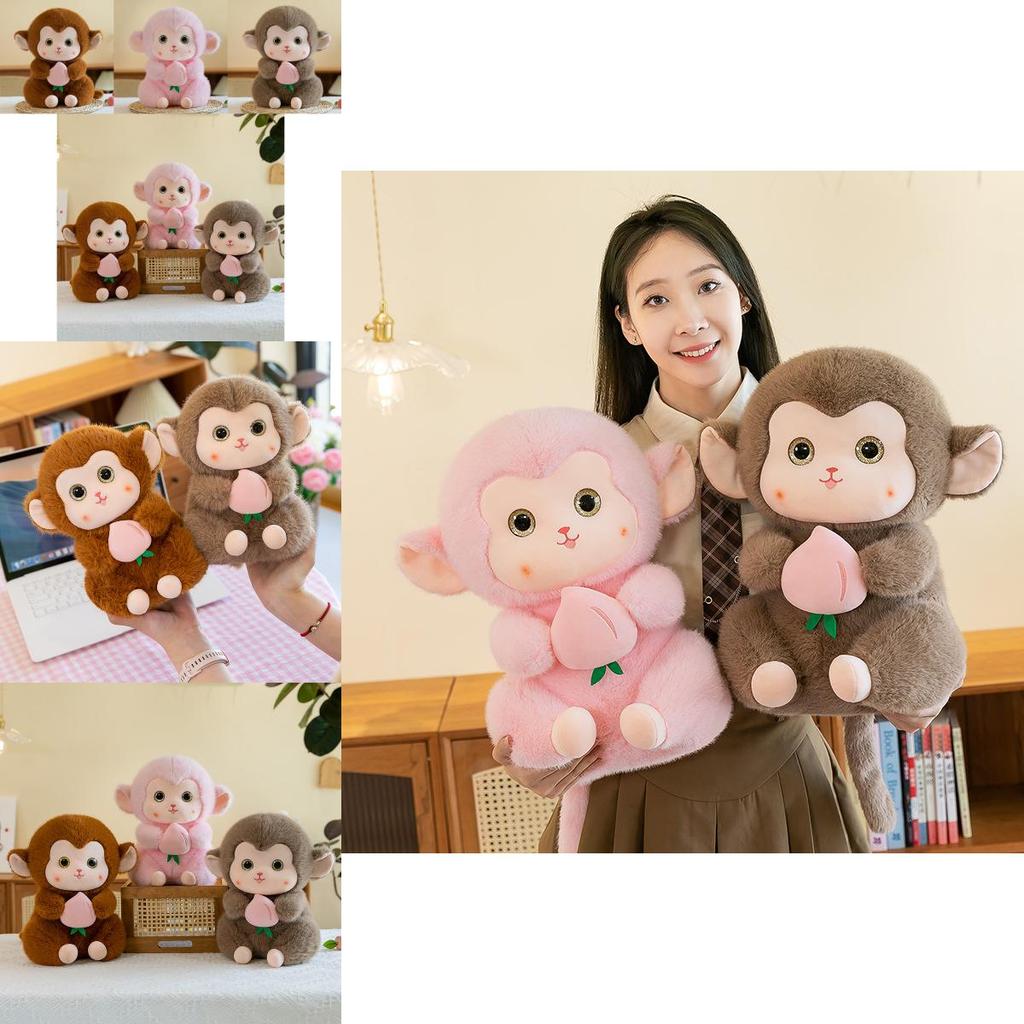 Entzückendes Niedliches Affen-Stofftier Einzigartige Kreative Plüschtierpuppe Für Kinder