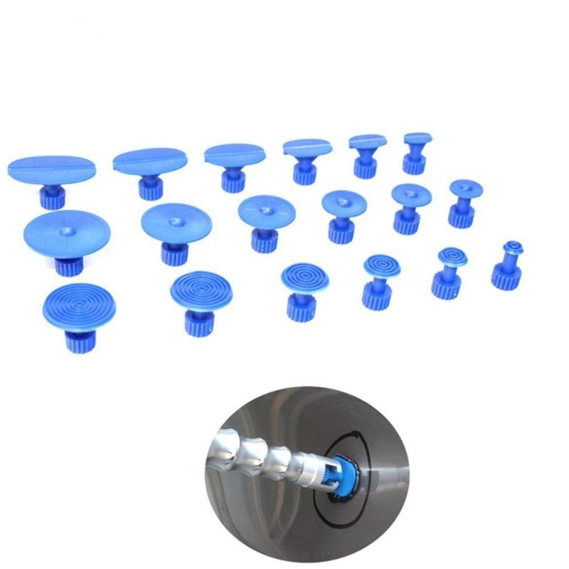 Manual Body Blemish Repair Kit for Small Vehicle Areas, Side Handle Puller with 18 Mixed Pull Heads for Auto Exterior Use At Home Care