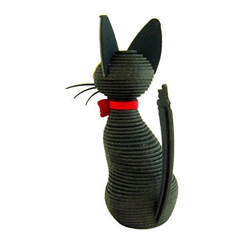 Sankei Miniature Art Kit Studio Ghibli Series Kiki's Delivery Service Jiji Non-Scale Paper Craft MK07-25