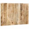 Headboard 120 cm Solid Raw Mango Wood