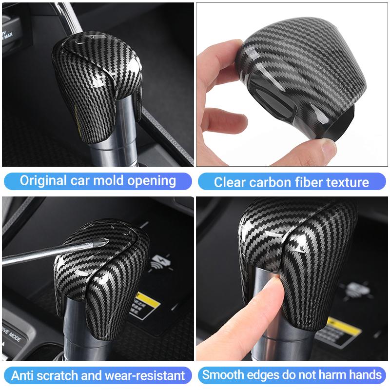 For Honda ZR-V ZRV ZR V 2024 2025 Car Gear Shift Knob Head Cover Automatic Transmission Trim Sticker Non Slip Case Cap