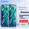 2-Pack Tempered Glass Screen Protector for Honor V30/V30 Pro, Huawei Nova 6 Phone Film, Full Coverage High-Definition Low Fingerprint Glass