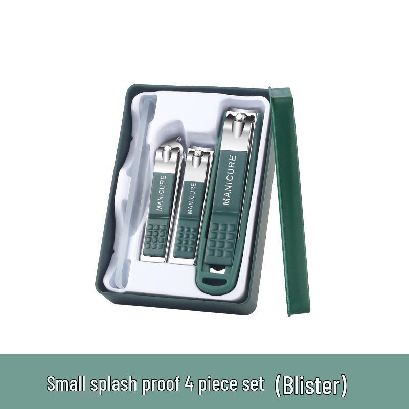 High-Quality Household Nail Clipper Set: 4-Piece Nail Clippers and Scissors