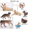 TOYMANY 8-Piece Wolf Figure Set, Realistic Animal Toys, Wolf Family, Popular Animals, Birthday Gift, Christmas, New Year's Decoration, Collectible,