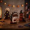 2D Flat Ghost Pumpkin Standing Sign Trick or Treat Haunted House Statue  Holiday Party