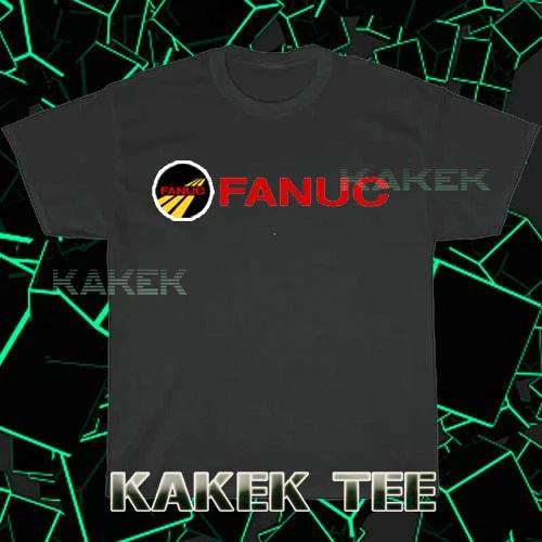 New Fanuc Robotics Logo American T-Shirt Funny Size S to 5XL 4XL