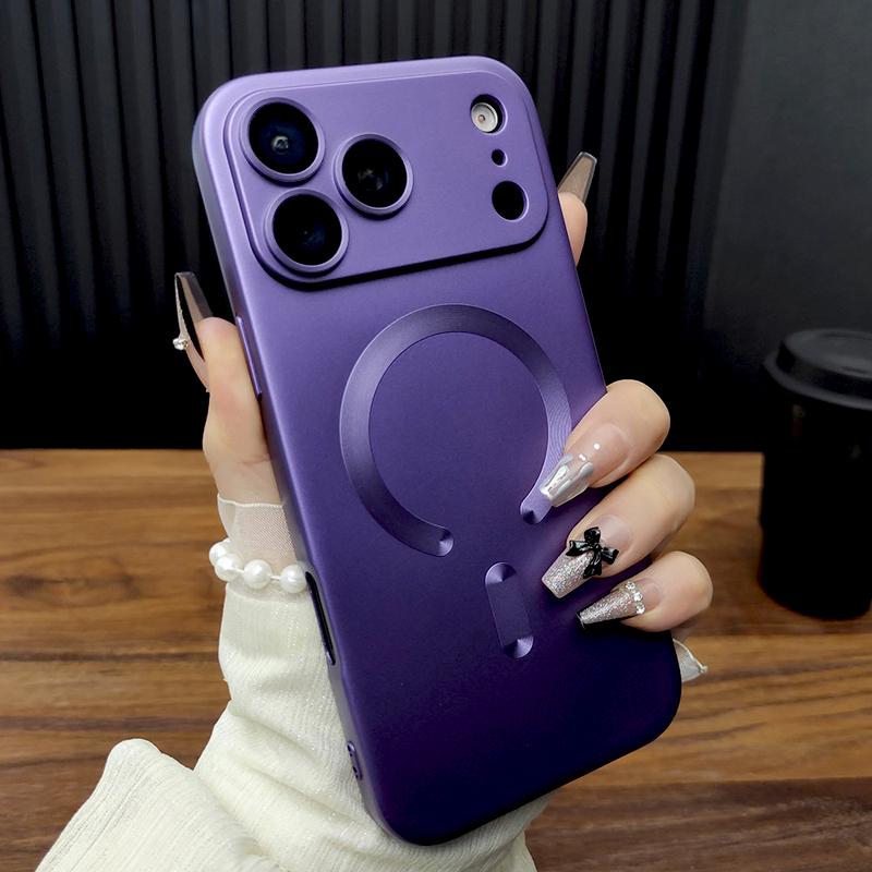 Soft TPU Case For 17 16 15 14 13 12 11 Pro Max 15Pro 14Pro 13Pro IPhone15 IPhone14 For Magsafe Mag Safe Charge Back cover