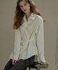 Meibeoyu Dakota Belt Blouse _ Ivory