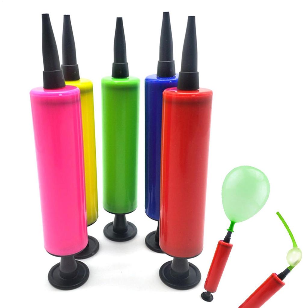Balloon Pump Hand Held Hand Push Air Pump Portable Balloon Accessories Wedding Birthday Party Decor Supplies