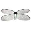 Chic Polyester Dragonfly Wings Transparent Mesh Iridescent Fairy Elf Wings Shimmer Lightweight Costume Wings Halloween