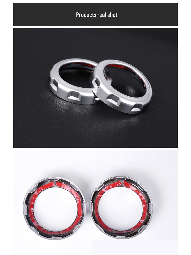Enhanced Rear Air Vent Trim Ring for 2010-2013 Land Rover Range Rover Sport & Discovery 4