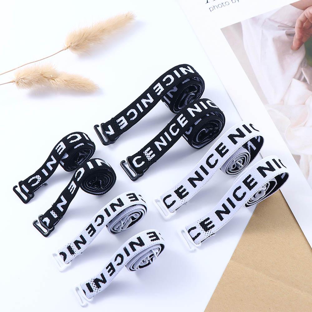 Hook Polyester Women Girls Women Bra Belt Brassiere Straps Bra Accessories Letter Shoulder Strap