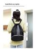Women's Outdoor Drawstring Backpack for Travel, School, Sports, Fitness, and Basketball Storage