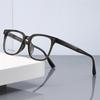 JYL TS Men's Retro Square Optical - Myopia-Ready Versatile Trendy Frames GTP-J10008