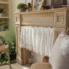 100% Cotton Vintage Embroider Fabric Blackout  Short Curtains Kitchen Bedroom Bathroom Cabinet Home Decor Rod Pocket Cafe