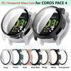 Case for COROS PACE 4 Smart Watch Protective PC+Tempered Glass Cover Bumper for COROS PACE4 Screen Protector Shell Accessories