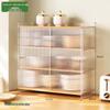 Bamboo 4-Tier Corner Kitchen Countertop Shelf