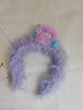 Vitality monster plush funny headband cute girl heart grotesque hairball headband ugly cute design headband hair accessories