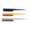 3 Pcs Rat Tail Teasing Hair Brush Add Volume Nylon Bristles 3 Row Hair Styling Teasing Brush