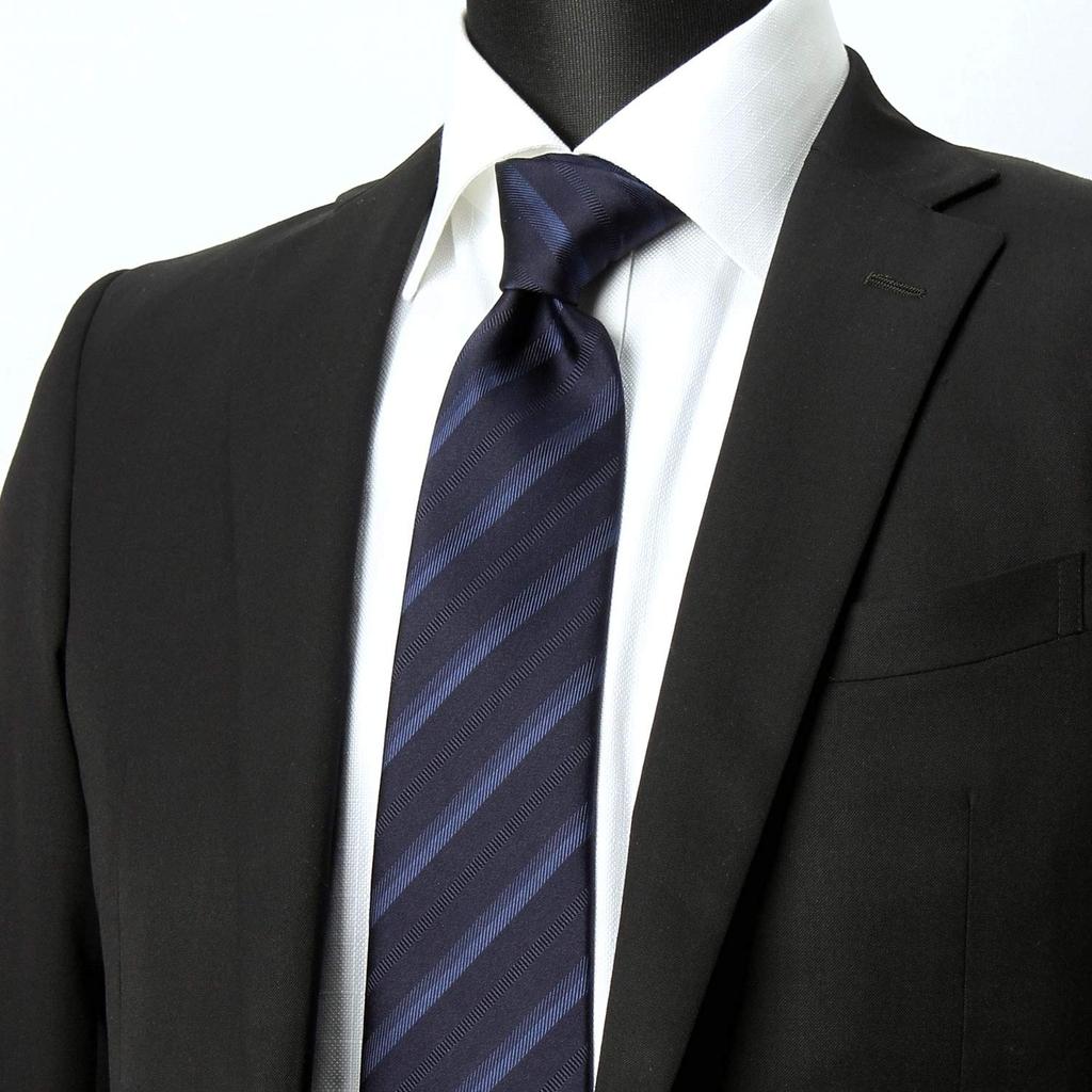 [Dress Code 101] Brand Necktie (Made in Japan, Fujiyama Weave) 100% Silk Men's Traditional Japanese Weave Wedding Necktie Stripe Dot Paisley Men's