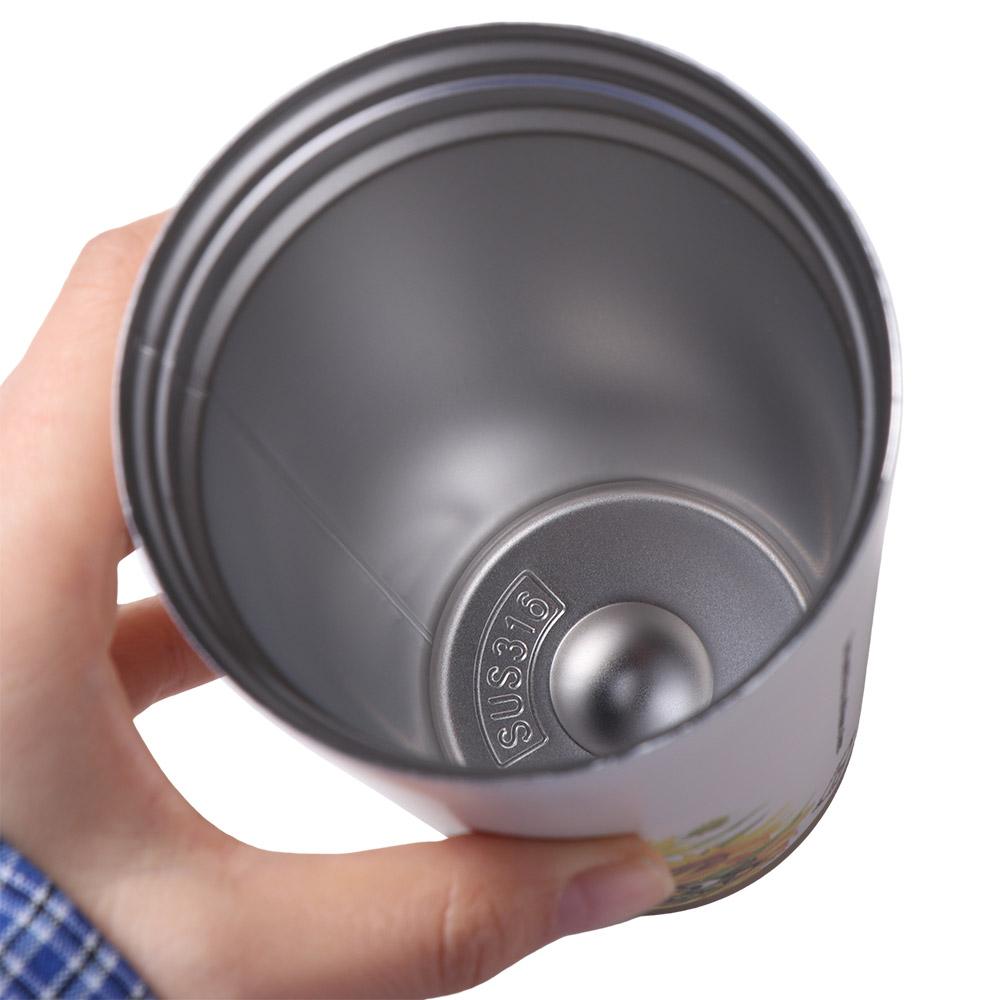 Keeps Cold and Heat Coffee Vacuum Flask 500ML Coffee Thermos Mug Travel Thermal Cup Outdoor Sports