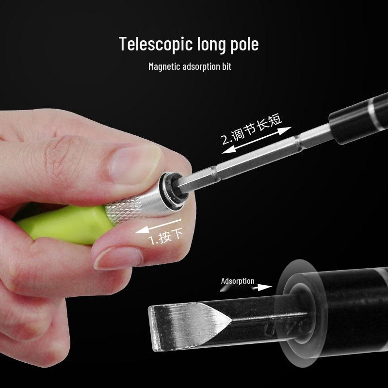 32-in-1 Manueller Schraubendrehersatz für Handy-, Computer- und Elektronikreparaturen