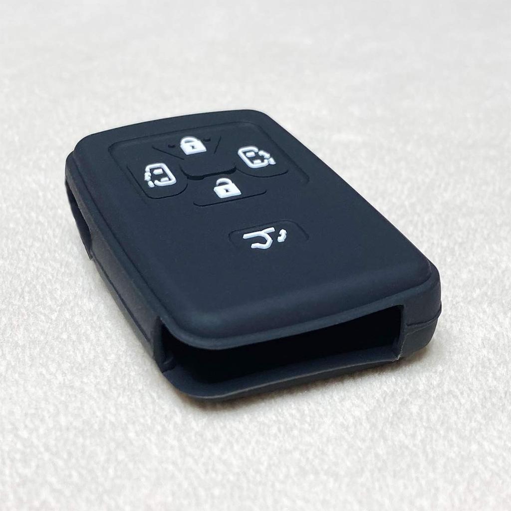 [IKT] Silicone Cover for Toyota Cars Smart Key 5 Buttons Black/Estima/Noah 60-Series 70 Series/Voxy