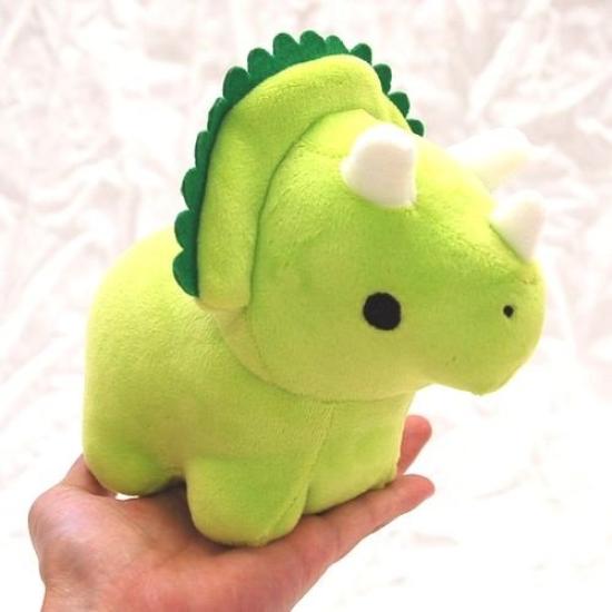 Mattari-kun Triceratops Plush Toy, Size S