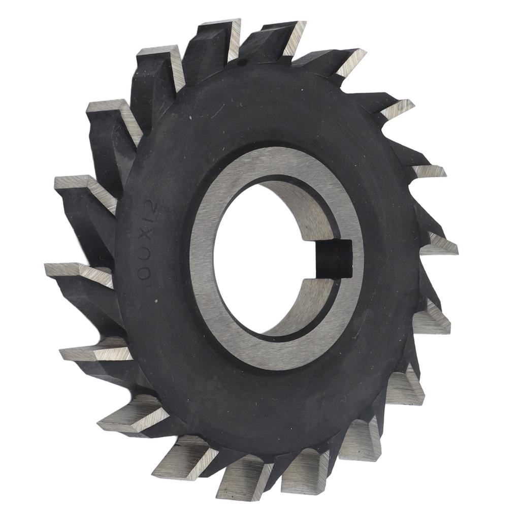 Frez prostozęby Frez tarczowy ze stali szybkotnącej Hartowanie wysokotemperaturowe 100x12