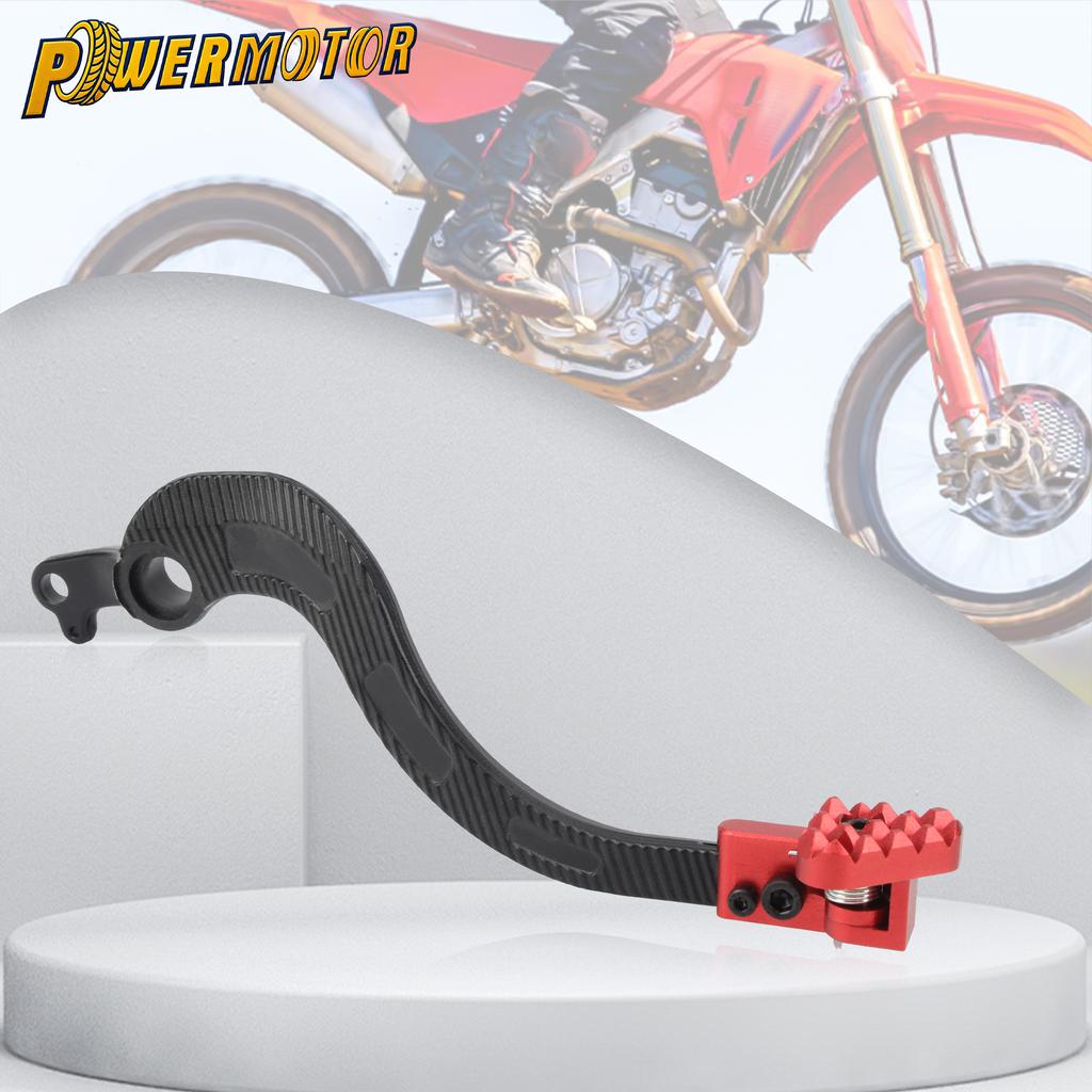 CRF450X Motocross Hinterradbremse Pedal Hebel CNC Aluminium Für Honda CRF250X CRF 250X 450X 2005-2017 Dirt Pit Bike Teile Enduro