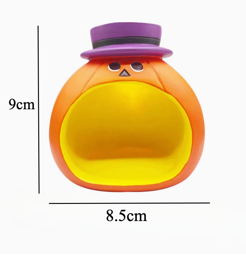 Cute Cat Halloween Concert Miniatures Funny Ghost Figurines Kawaii Shiba Vampire Magic Pumpkin Miniatures DIY Home Decoration