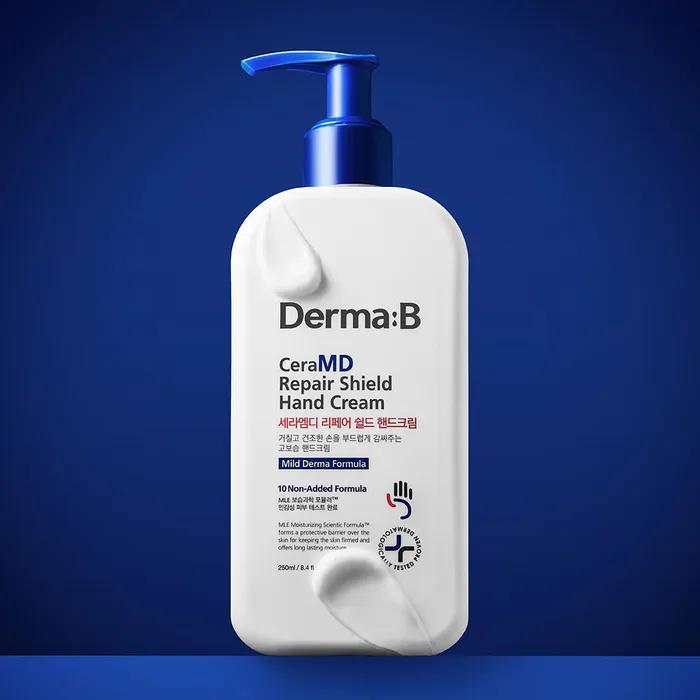 

[Масло ши + Декспантенол] Derma B CeraMD Repair Shield Крем для рук 250 мл