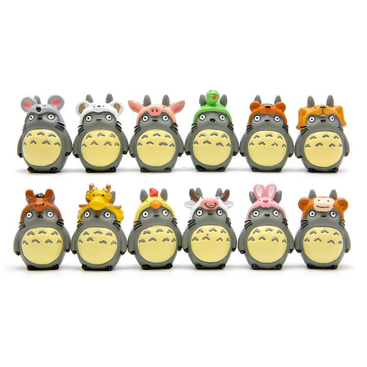 Neighbor Handcrafted My Totoro Zodiac Animal Resin Statue For Gift And Decor