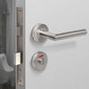 Stainless Steel Indicator Door Lock Nylon Plastic Stainless Steel Deadbolt  Dressing Room