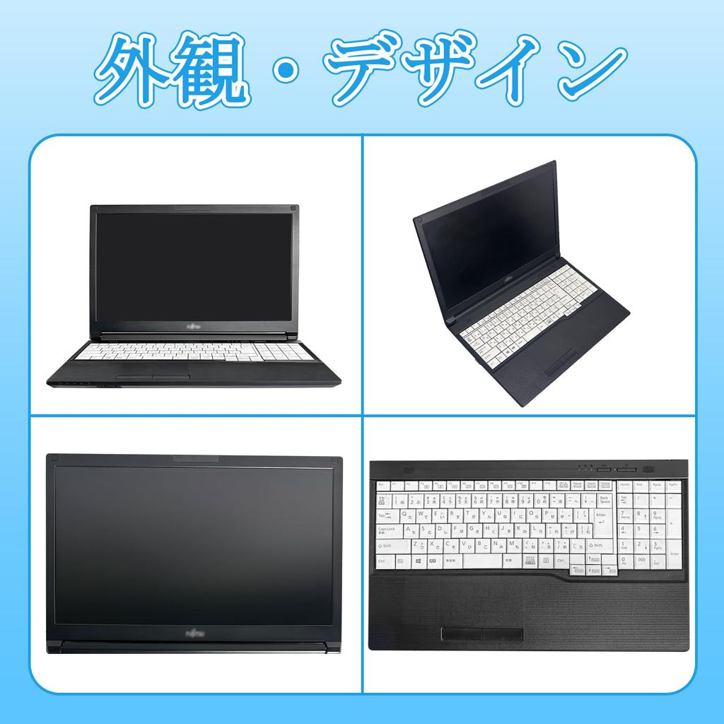 Fujitsu LIFEBOOK A5510 10th Gen Core CPU Windows 11 Pro MS Office 2021 installed No initial setup required Webcam Numeric keypad Bluetooth HDMI