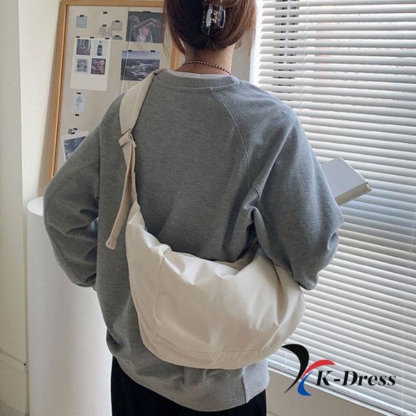 Unisex Nylon Hobo Bag Crossbody Messenger Men Women Shoulder Bag