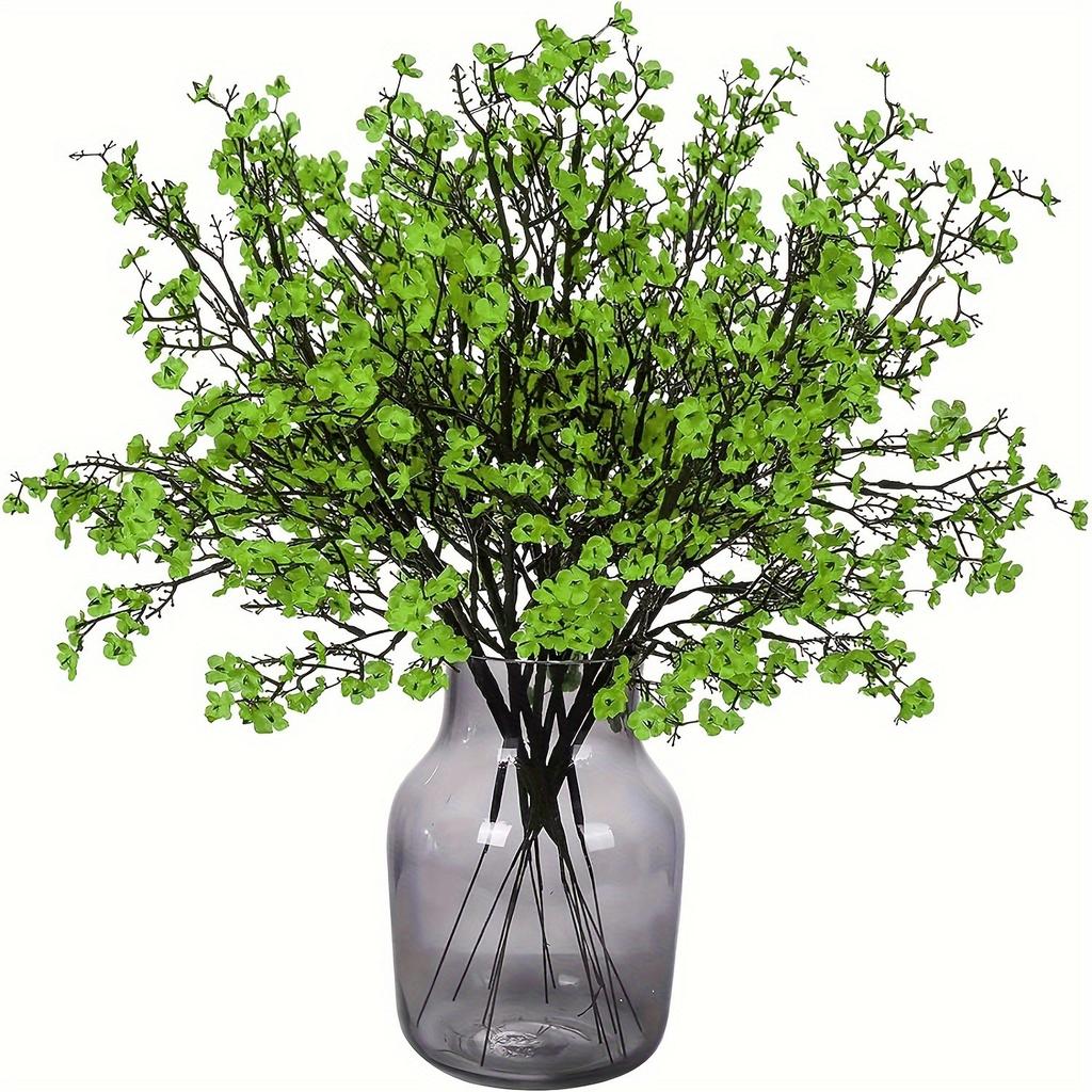 Artificial Flowers Cherry Blossoms Bouquet Fake Flowers Wedding Decoration for Home Decor Faux Branch Vases Flower Arrangement