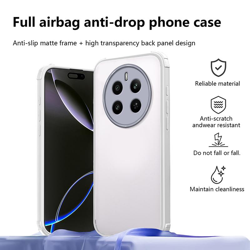 Luxury Transparent Shockproof Armor Case For Realme 5 5i 5s 6i 11 11x For Realme 12 Pro Plus 12X 12 Lite Clear Bumper Hard Cover