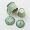Palace Museum Crane Ceramic Tea Mug Pair