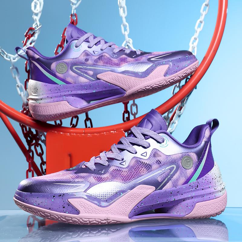 Youth basketball shoes men's sports shoes sports students men's and women's spring outfield actual combat shoes 2025