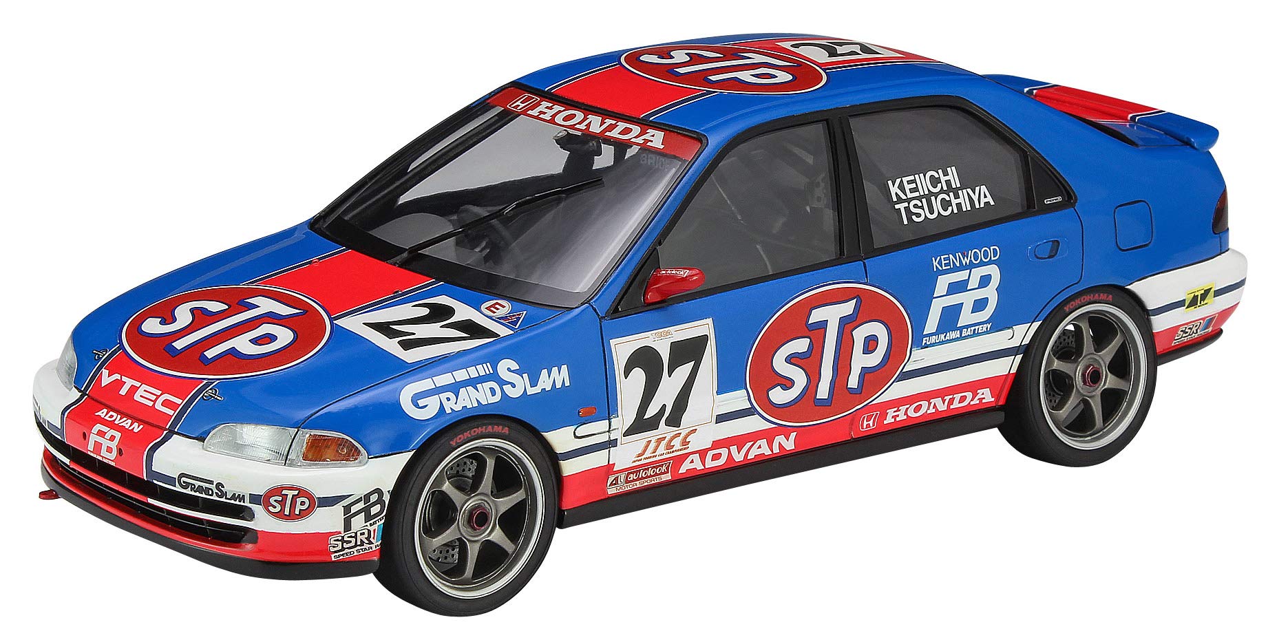 

Hasegawa JTCC STP Keiichi Civic Plastic Model 20369 1/24