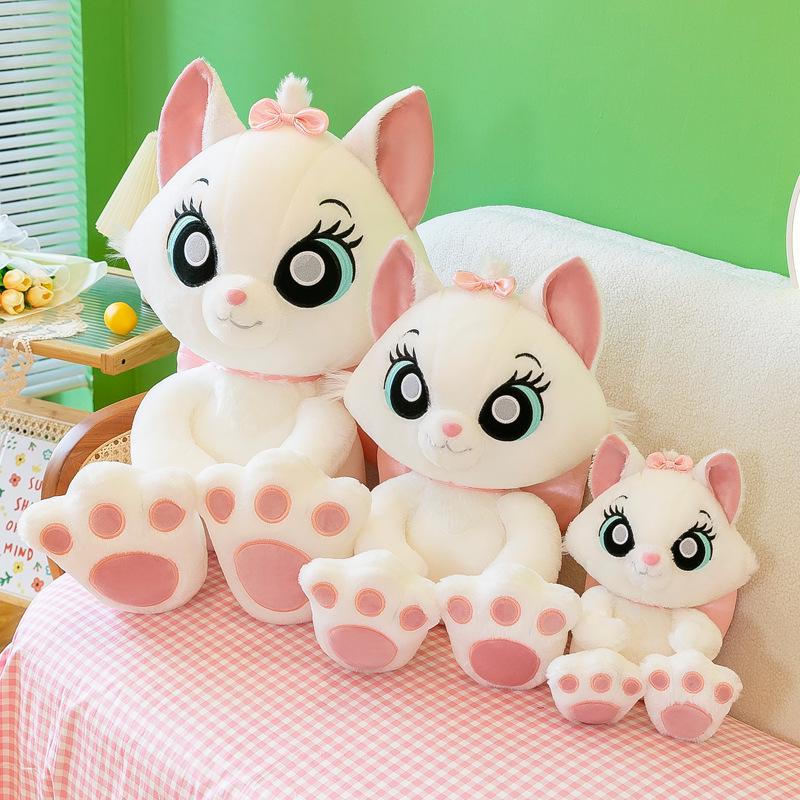 Adorable Marie Cat Plush Toy - Cartoon Cat Pillow Gift for Girls