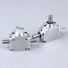 1:1 Transmission Gearbox 8Mm 20T Commutator Right Angle Spiral Bevel Gear Reduction Gearbox