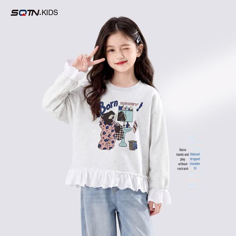 Magic Childhood Girls Casual Sweatshirt 130