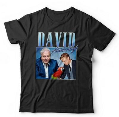 T-shirt David Attenborough Appréciation Unisexe Hommage Rétro Faune