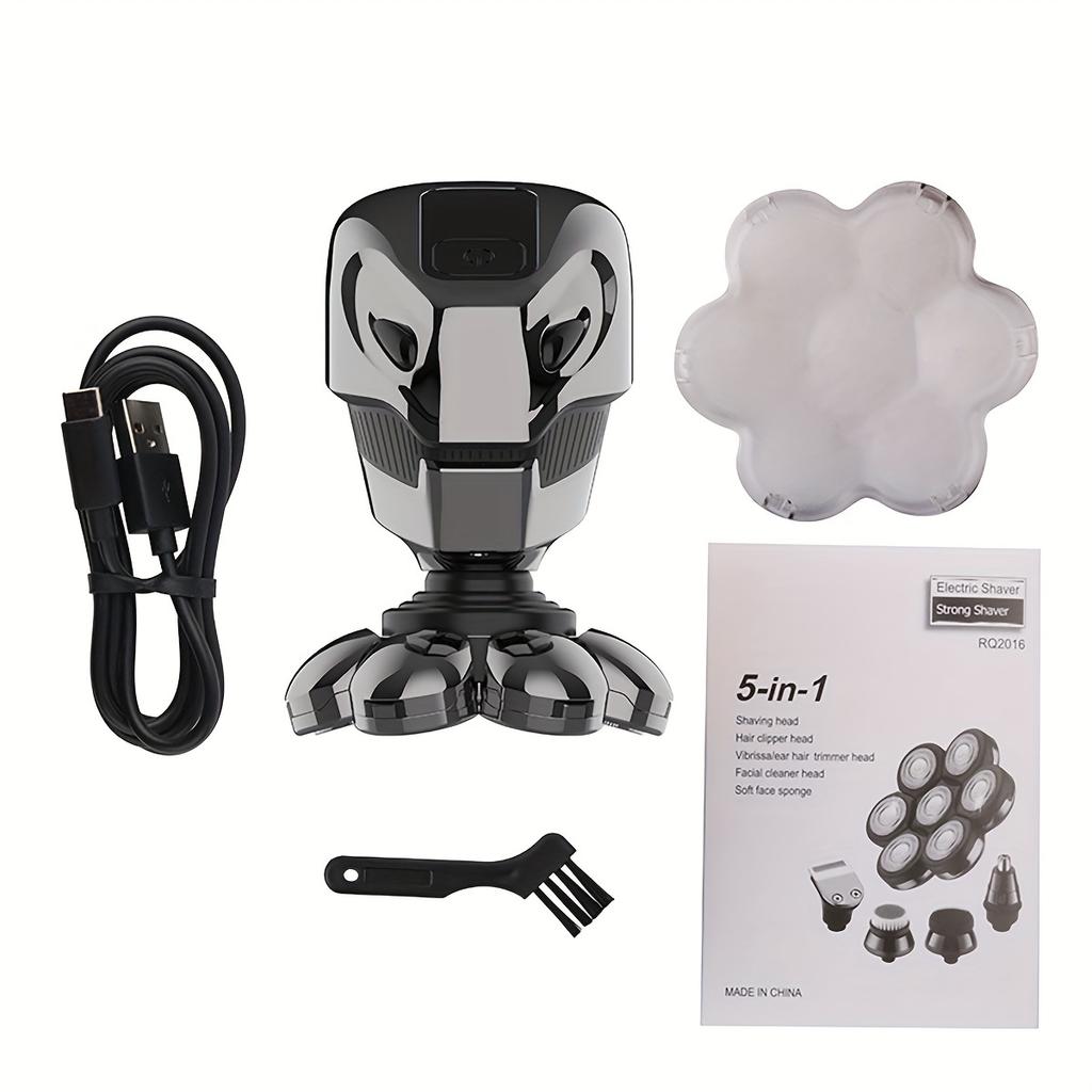 1pc  facial shaver - an electric shaver/shaver suitable for bald, facial, and body conditions.
