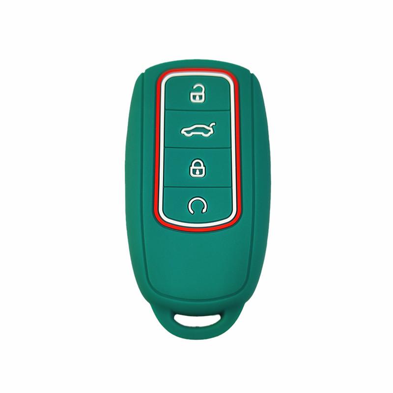 

Ударостійкий силіконовий чохол для ключів для Chery Tiggo 7, 8 Pro, Arrizo 5 Plus, версії Kunpeng 2022 року Bulk Packaging темно-зелений колір