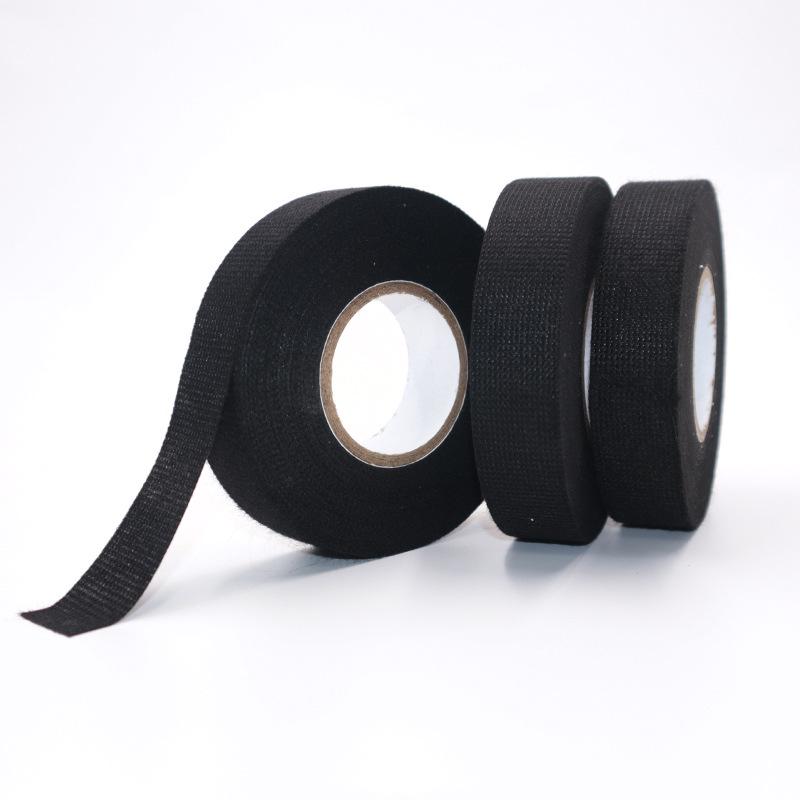 Velvet Wire Harness Tape - Easy Tear, Noise-Reducing, Shock-Absorbing, Temp-Resistant, Non-Flame Retardant, Bonsai Floral Tape.