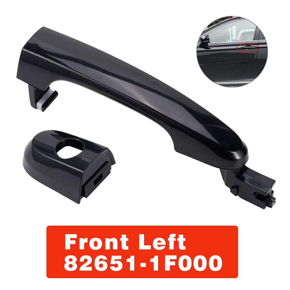 Zewnętrzne klamki drzwi samochodu pasują do Kia Sportage z lat 2005-2010, w tym przód, tył, lewa i prawa strona