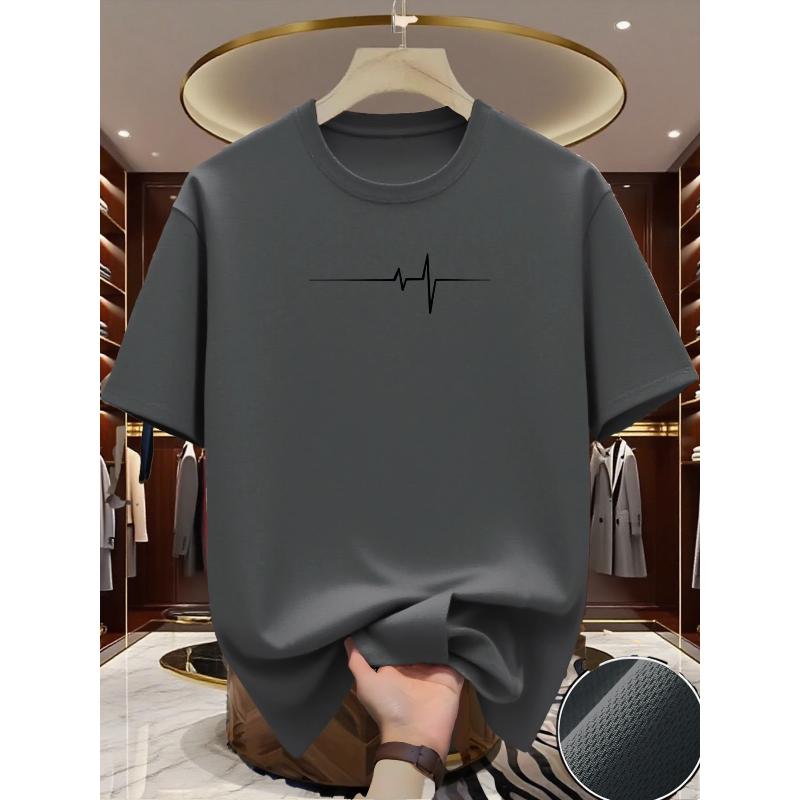 Summer New Unisexs Printed Shortsleeved Tshirt Loose And Casual Halfsleeve Style Suitable For Various Occasions